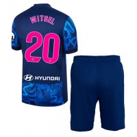 Camisa de time de futebol Atletico Madrid Axel Witsel #20 Replicas 3º Equipamento Infantil 2024-25 Manga Curta (+ Calças curtas)